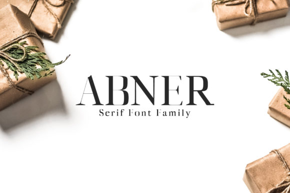 Abner Font: A Bold Serif for Crafting with Purpose