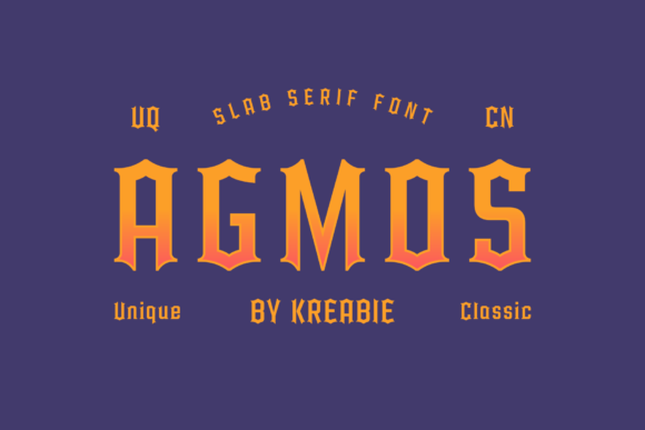 Agmos: A Bold Blackletter Typeface for Campaign Impact