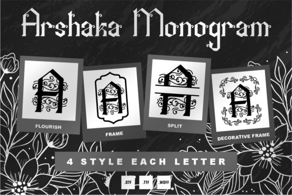 Arshaka Monogram: A Bold Typeface for Editorial Design