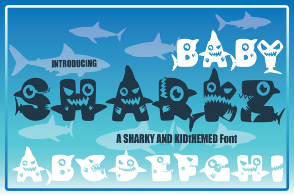 Baby Sharkz: A Playful Font for the Right Projects