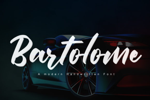 Bartolome: A Handwritten Font for Editorial Elegance
