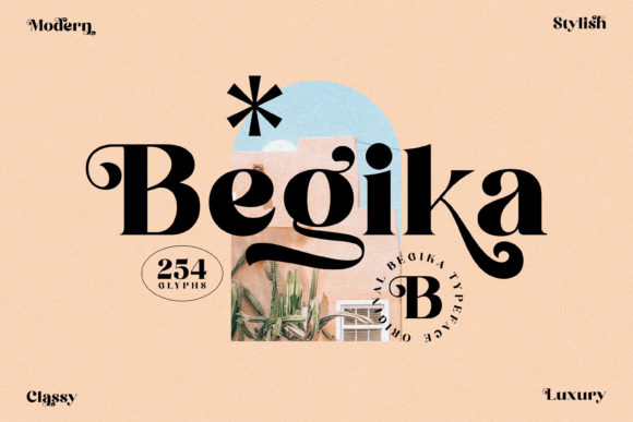 Begika: A Serif Font That Elevates Handmade Design