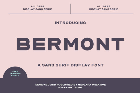 Bermont Font: A Bold Typeface for Memorable Marketing