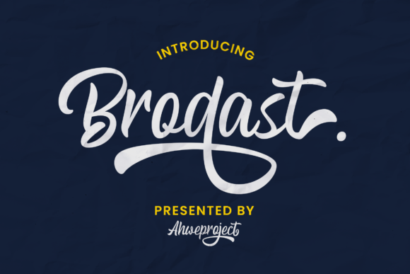 Brodast Font: A Bold Typeface for Memorable Campaigns