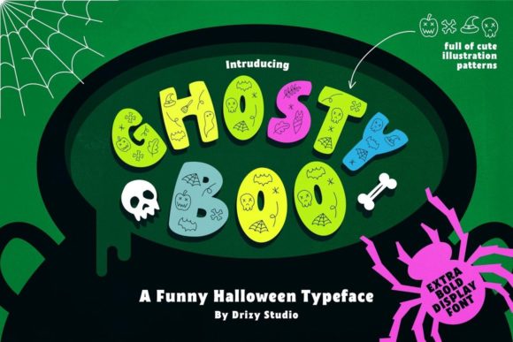 Ghosty Boo Typeface: Spooky Style for Memorable Marketing
