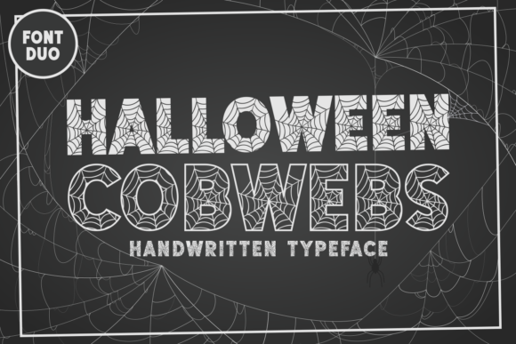 Halloween Cobwebs: A Spooky Typeface for Seasonal Creations