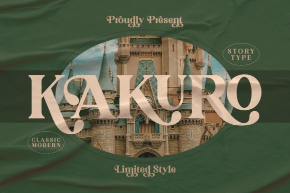 Kakuro: A Versatile Serif for Modern Design Needs