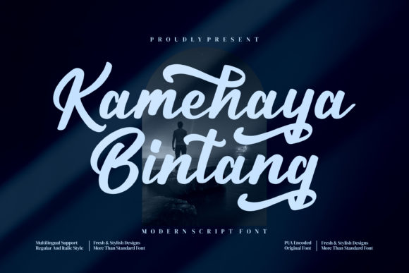 Kamehaya Bintang Review: A Script Font with Personality