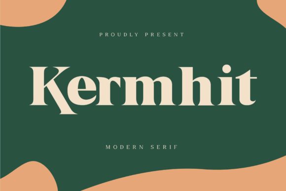 Kermhit Font: A Bold Serif for Branding with Heart