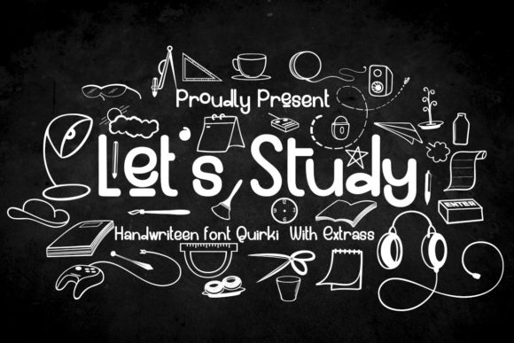 Let s Study Font: A Bold, Artistic Choice for Modern Web Design