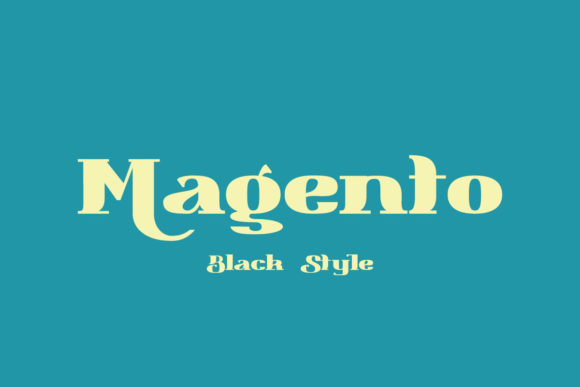 Magento Font: A Bold Slab Serif for Editorial Design