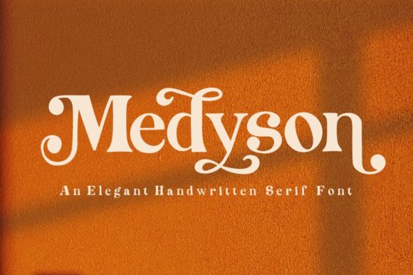 Medyson: A Balanced Serif for Modern Branding