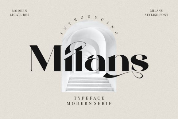 Milans Typeface: A Bold Choice for Digital Branding