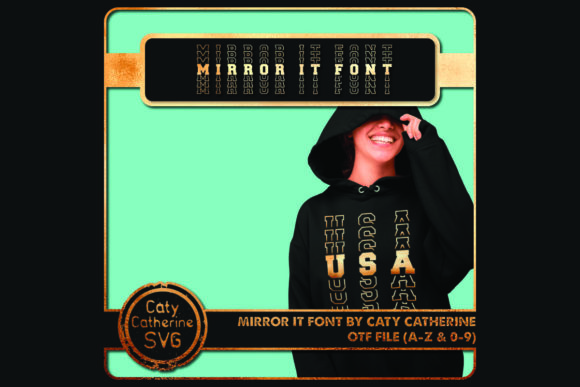 Mirror It: A Decorative Typeface That Elevates Campaign Design