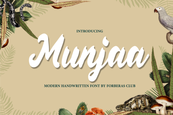 Munjaa: A Bold Handwritten Font for Campaign Impact
