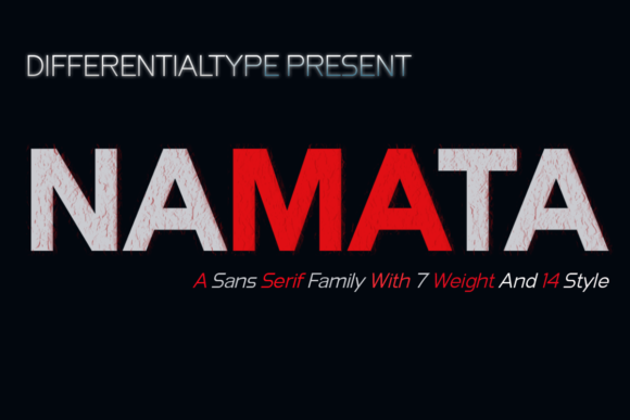 Namata: A Versatile Sans Serif Typeface for Modern Editorial Design