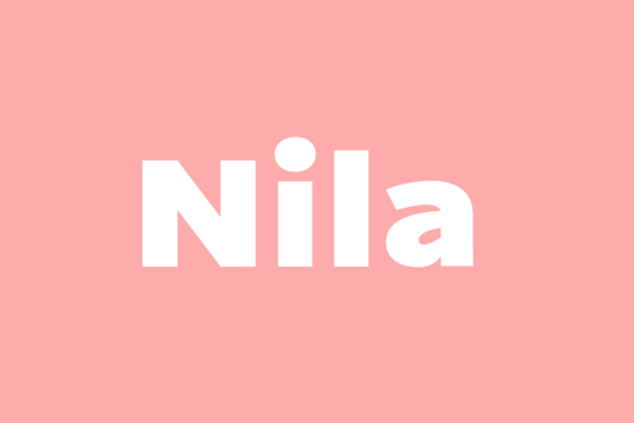 Nila Font – A Bold, Minimal Typeface for Craft Creators