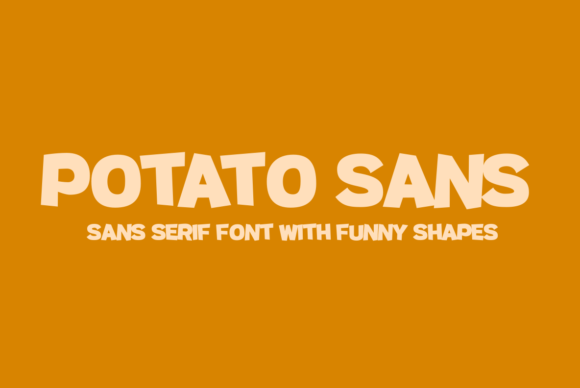 Potato Sans: A Quirky Font That Boosts Your Brand