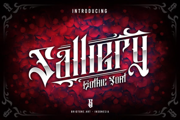 Salliery: A Blackletter Typeface with Timeless Charm