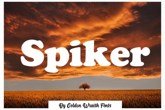 Spiker: A Handwritten Font for Editorial Elegance