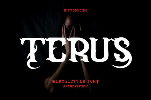 Terus Font Review: A Bold Blackletter Typeface for Memorable Campaigns