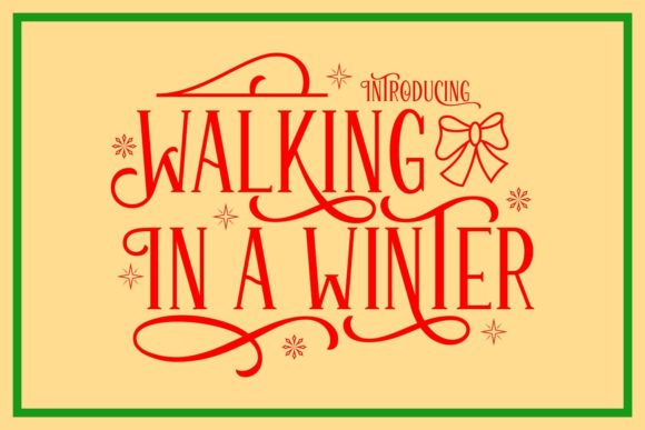 Walking in a Winter Typeface: A Graceful Addition to Editorial Design